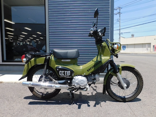 中古車　ホンダ　クロスカブ１１０　グリーン　みぎ側２