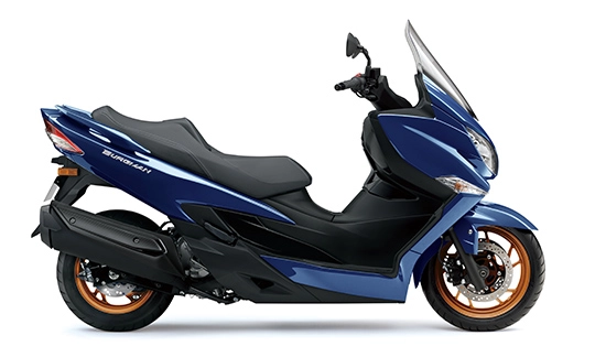 新商品　スズキ　バーグマン４００　ＡＢＳ　ブルー　２０２６年モデル