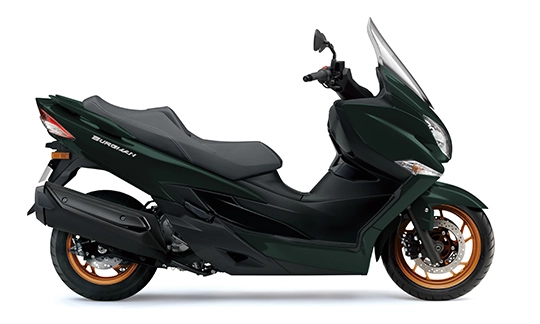 新商品　スズキ　バーグマン４００　ＡＢＳ　グリーン　２０２６年モデル