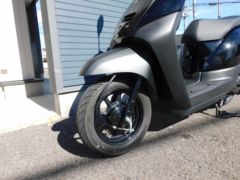 中古車 ホンダ タクト(TACT)ベーシック ブラック 左まえホイール 2025年11月4日