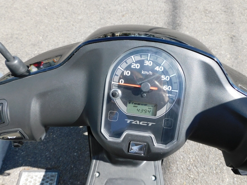 中古車 ホンダ タクト(TACT)ベーシック ブラック メーター 2025年11月4日