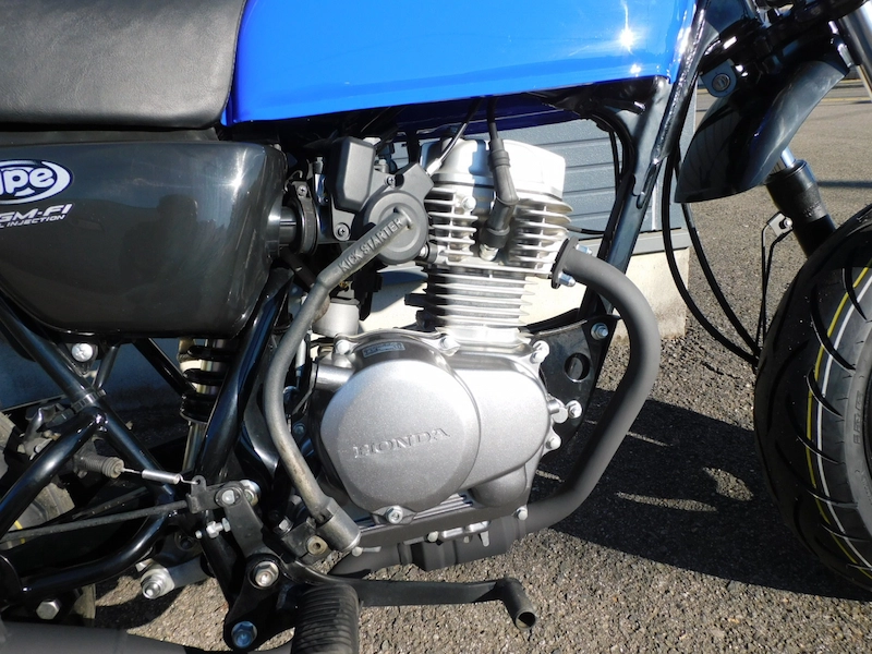 中古車 ホンダ エイプ(Ape50) ブルー エンジン右側 2025年12月28日