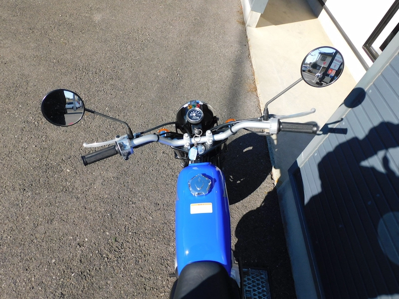 中古車 ホンダ エイプ(Ape50) ブルー ハンドル 2025年12月28日