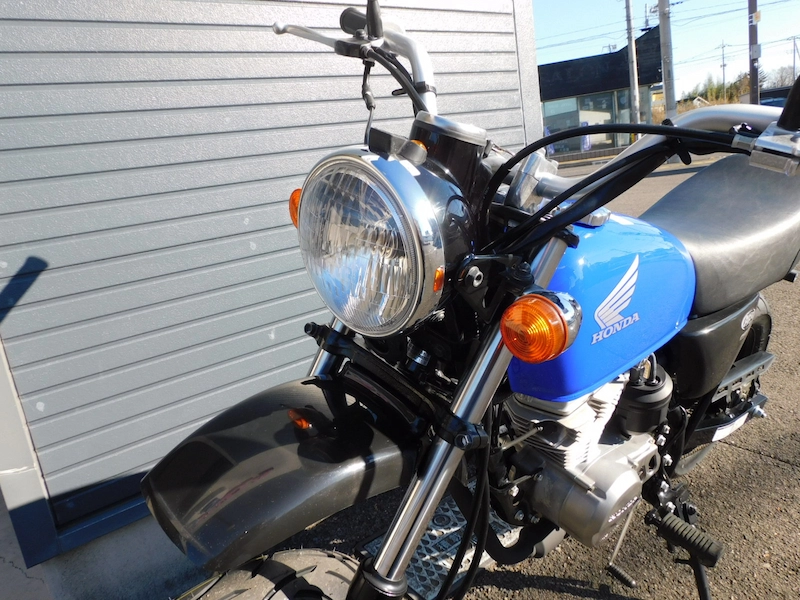 中古車 ホンダ エイプ(Ape50) ブルー ヘッドライト 2025年12月28日