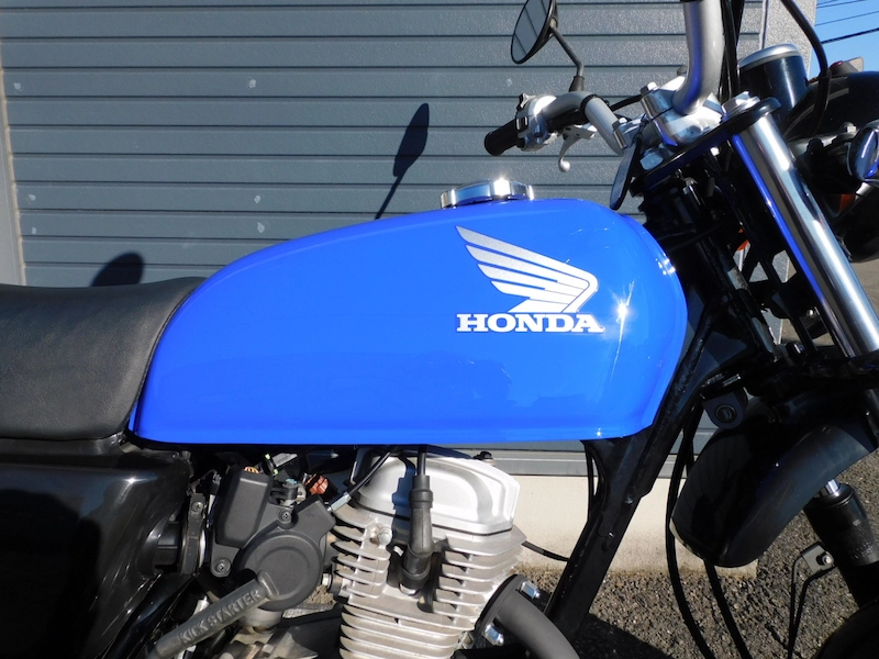 中古車 ホンダ エイプ(Ape50) ブルー ガソリンタンク 2025年12月28日