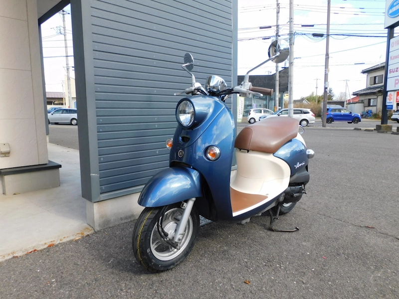 中古車 ヤマハ ビーノ デラックス ライトブルー（SA37J） | 川口輪業