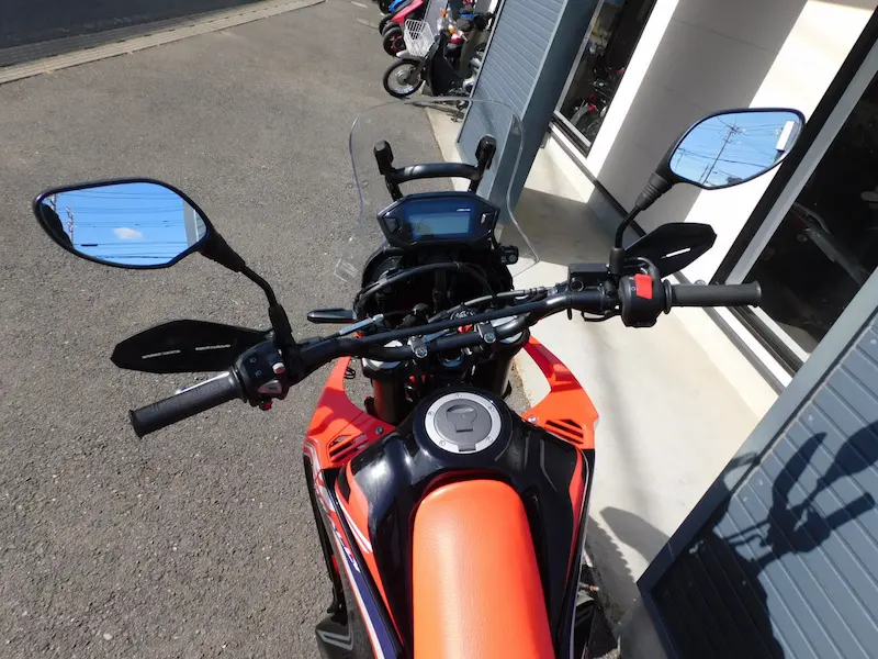 中古車 ホンダ CRF250ラリーABS レッド ハンドル周り 2026年1月