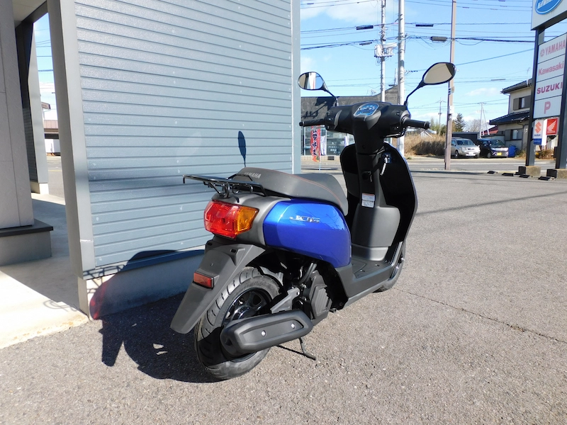 中古車 ヤマハ JOGDX (ジョグデラックス) ブルー 右うしろ側 2026年1月12日