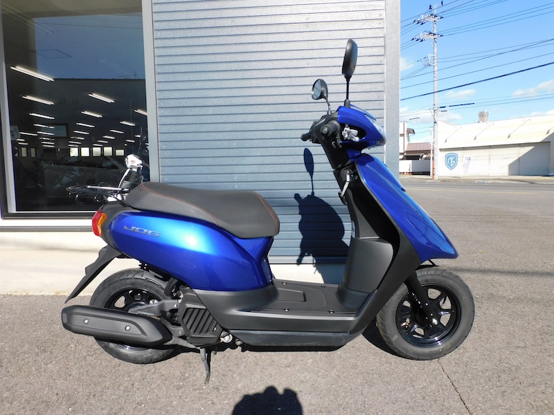 中古車 ヤマハ JOGDX (ジョグデラックス) ブルー みぎ側 2026年1月12日