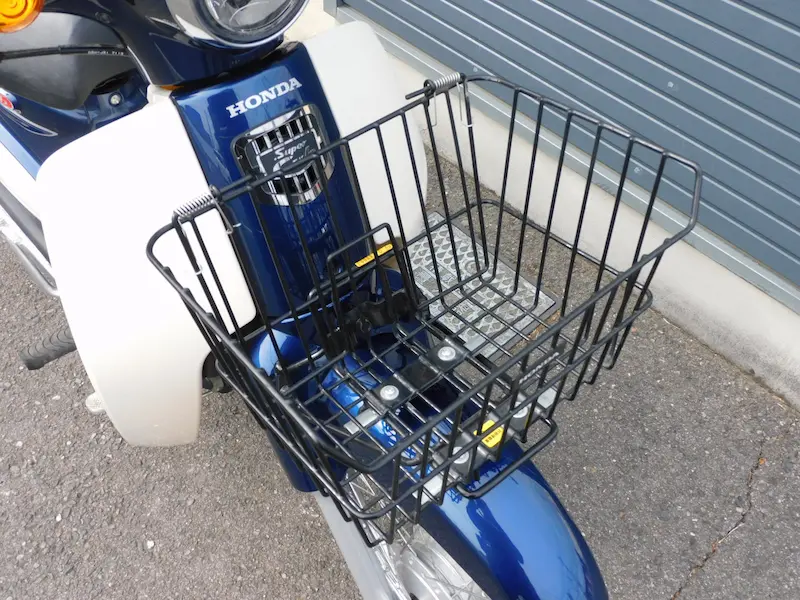 中古車 ホンダ スーパーカブ50 ブルー フロントバスケット 2026年3月1日